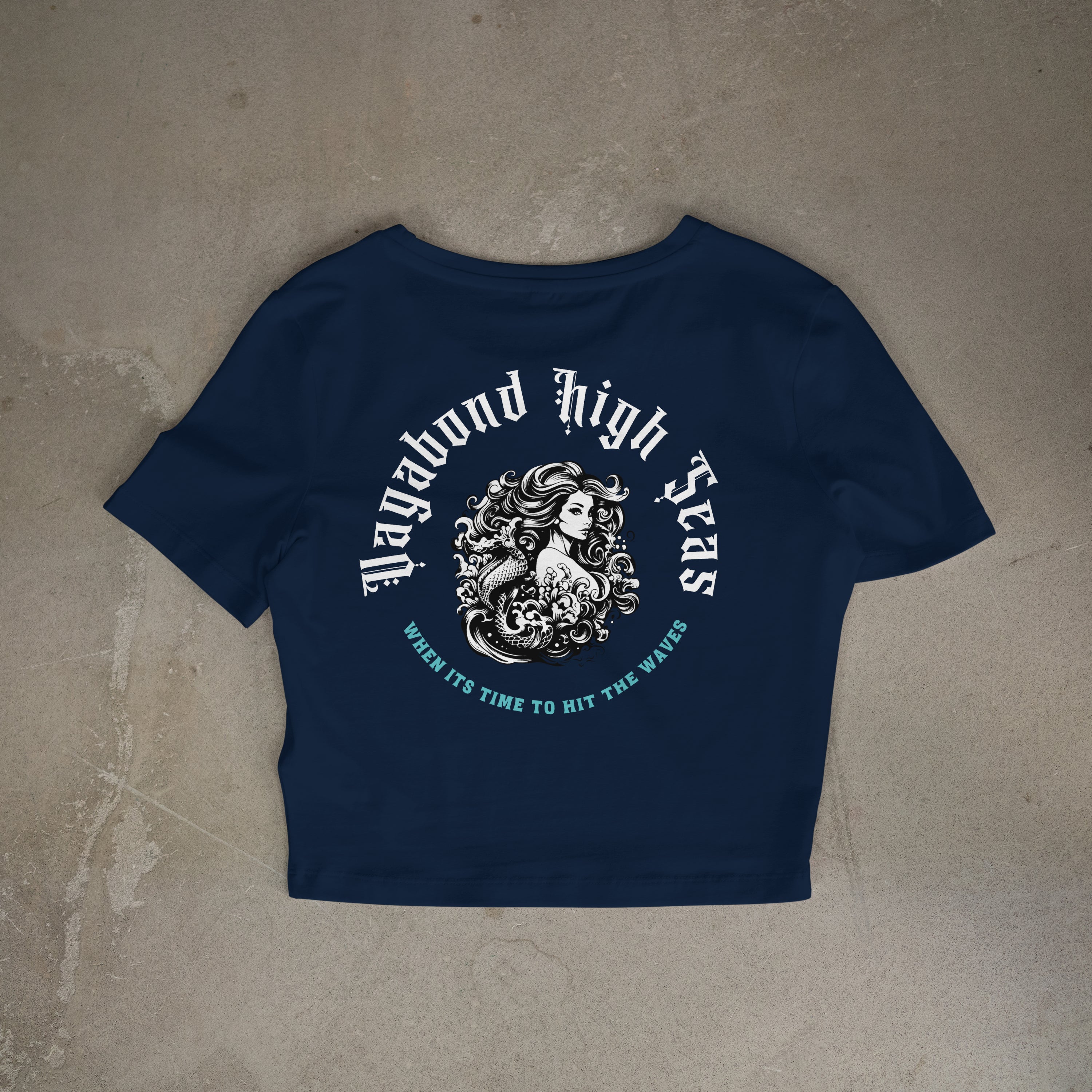 High Seas Mermaid Crop