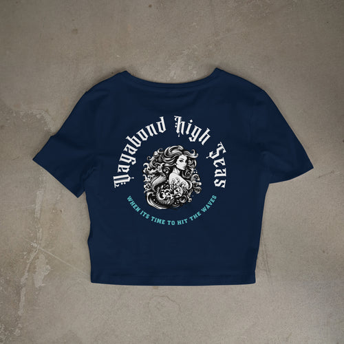 High Seas Mermaid Crop